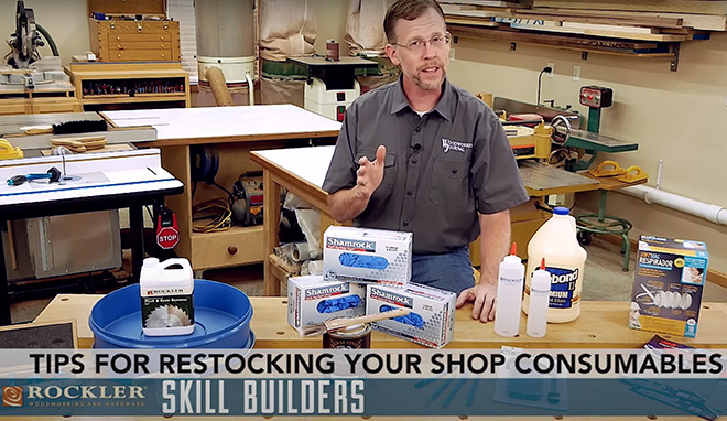 Restocking shop consumables