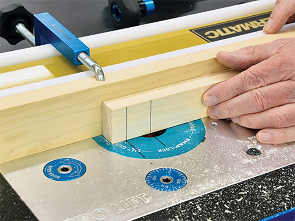 Working with Loose Tenons: Router Table